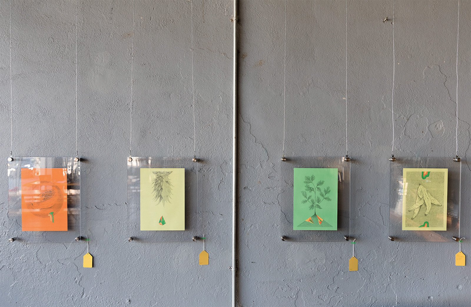 dibujos orgánicos (solo), Creature Comforts, Athens GA, 2018