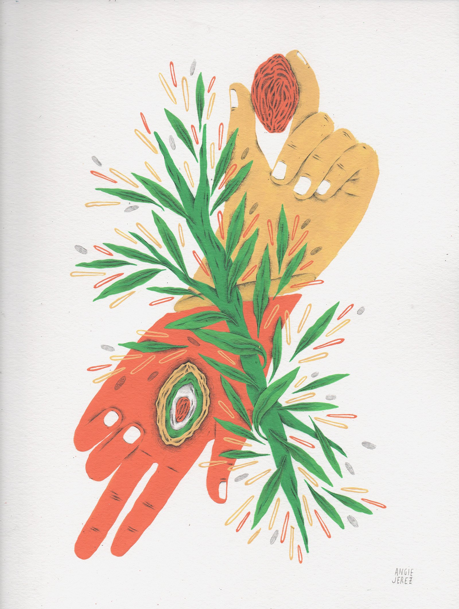 dibujos orgánicos (solo), Creature Comforts, Athens GA, 2018
