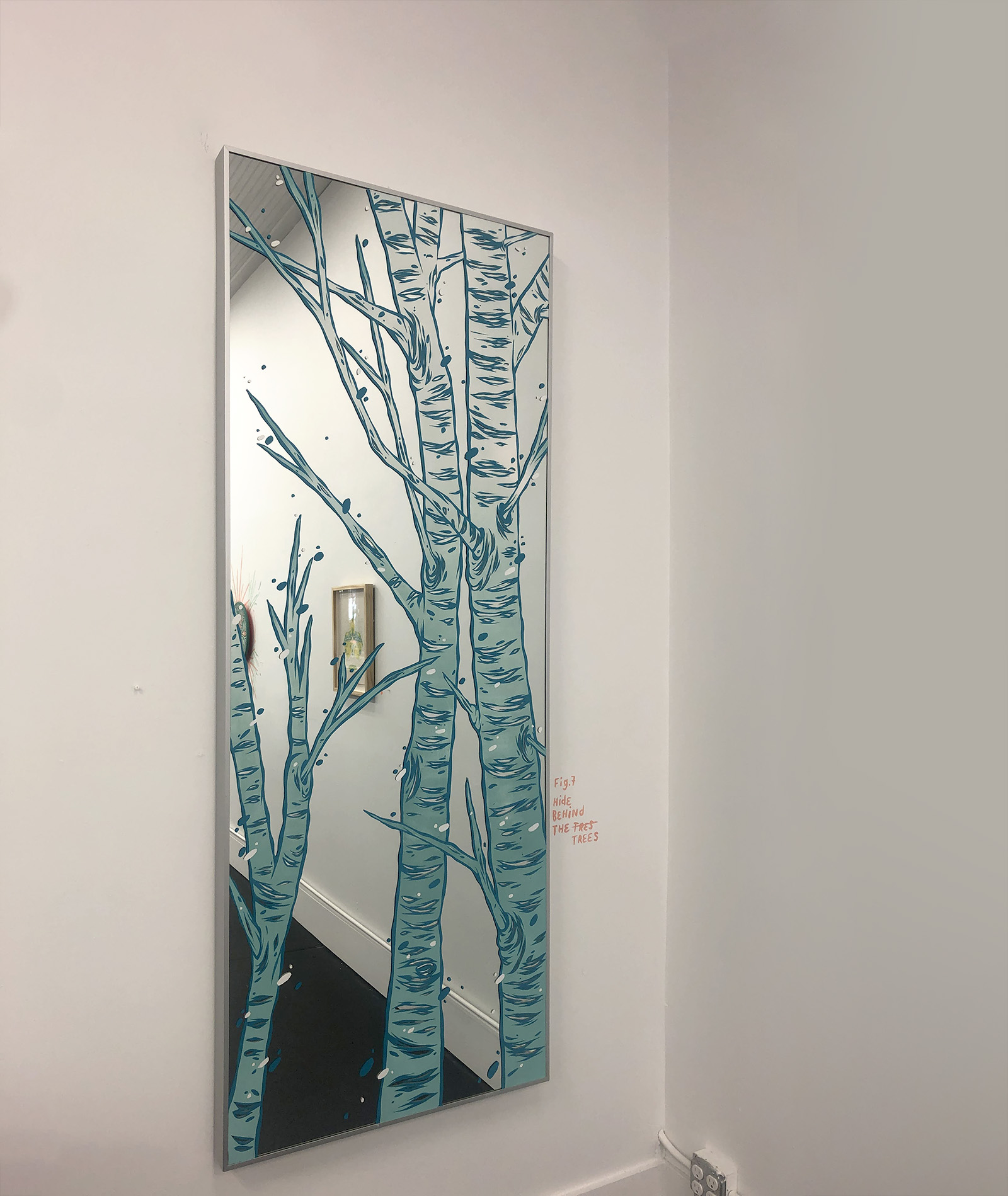 layered thoughts (2021), Cateye Gallery, Atlanta GA, 2021