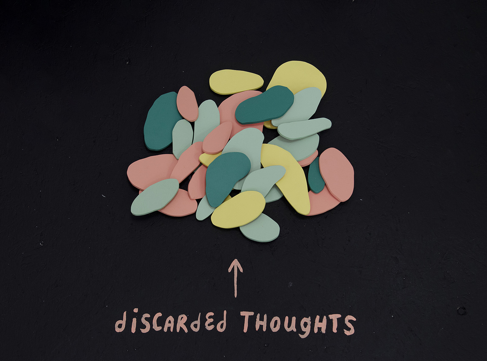 layered thoughts (2021), Cateye Gallery, Atlanta GA, 2021