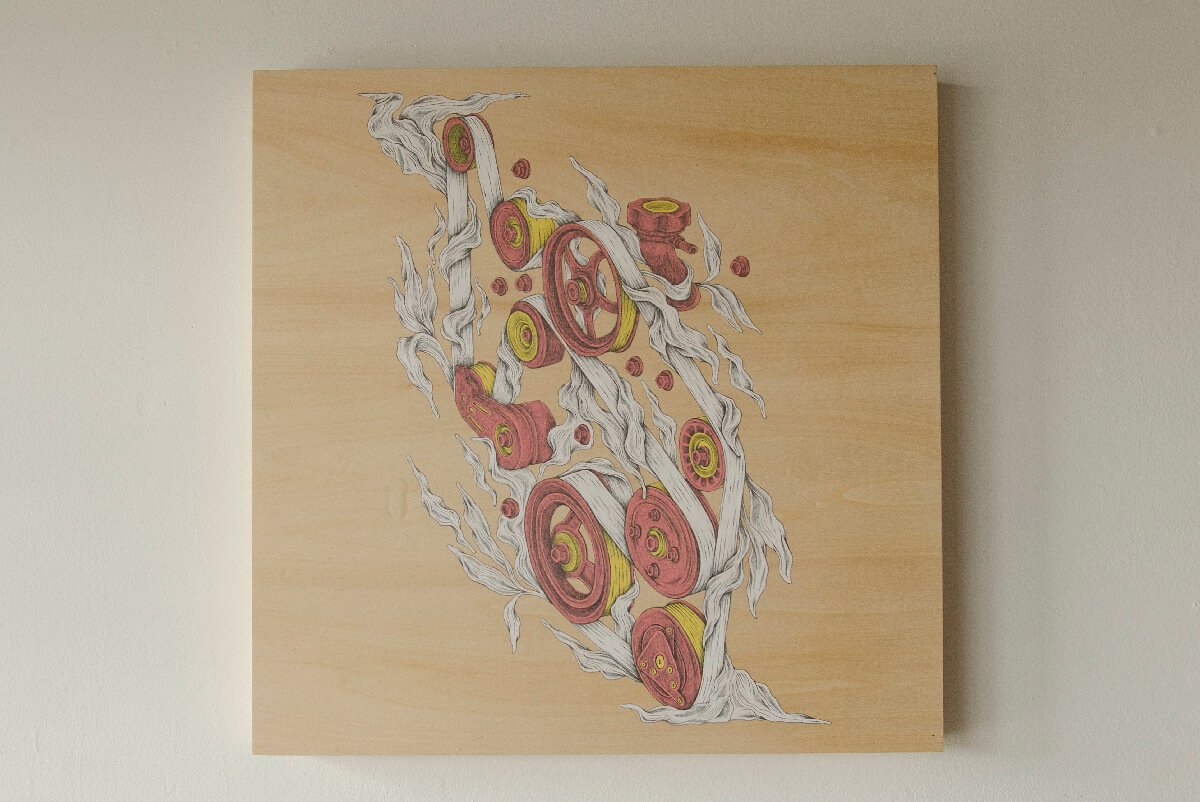 repuestos (solo), Hi-Lo Press Gallery, Atlanta GA, 2018
