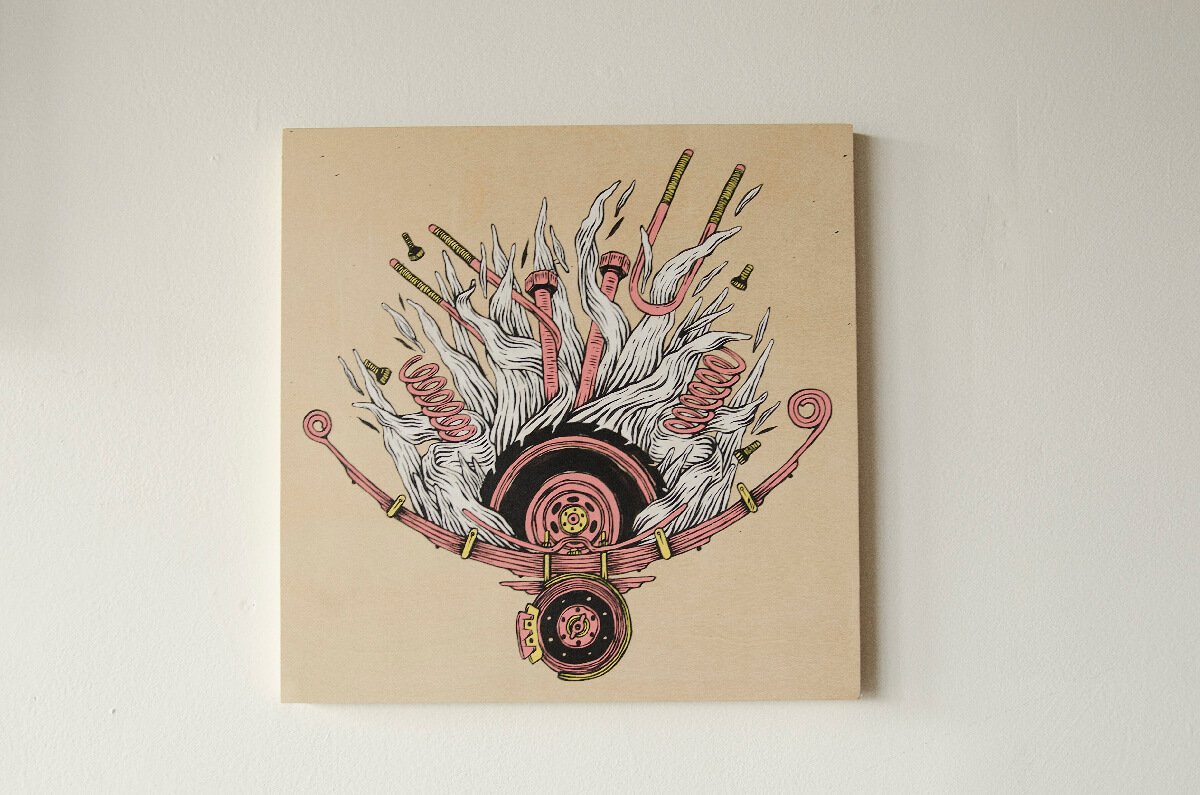 repuestos (solo), Hi-Lo Press Gallery, Atlanta GA, 2018