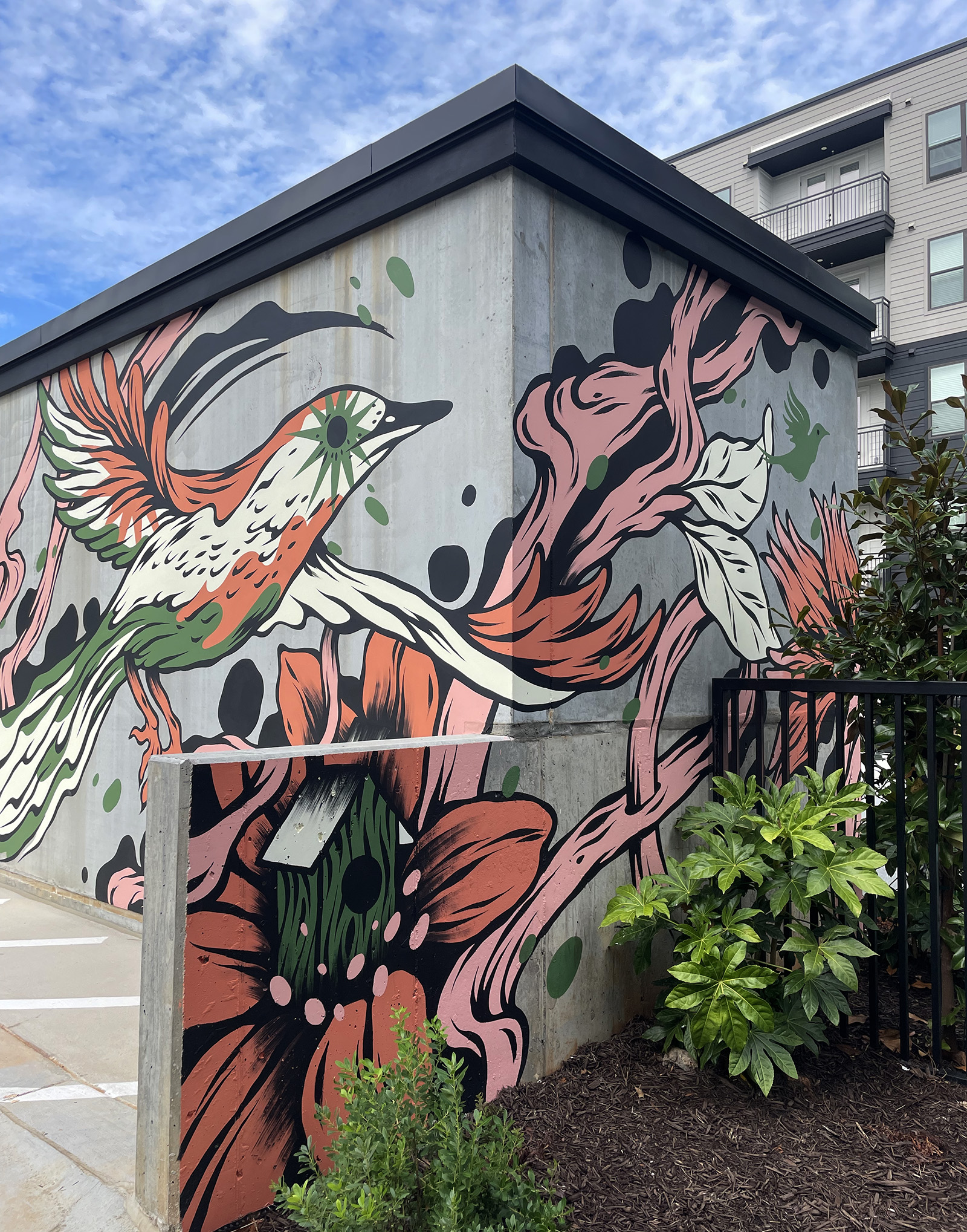 nesting birds, Doraville, GA, 2025