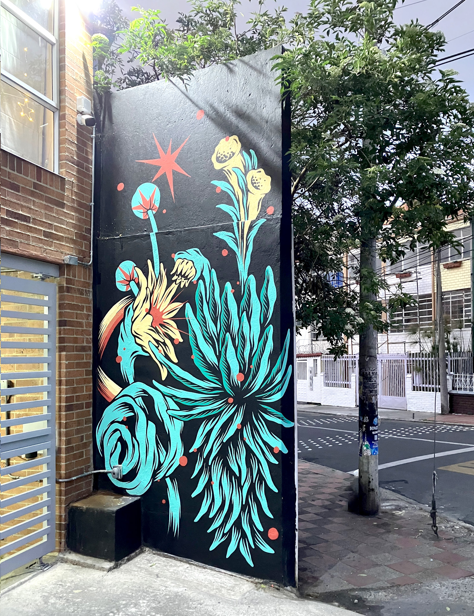 A message through the Frailejon, Bogotá, Colombia, 2023